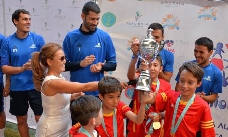 Игроки «Астаны» приняли участие в празднике дворового футбола