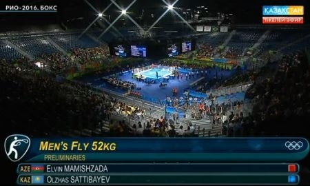 Видео боксерского поединка Олимпиады-2016 Саттыбаев — Мамишзаде