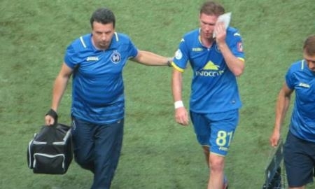 Травмированному в матче с «Астаной» Глебу сделали операцию