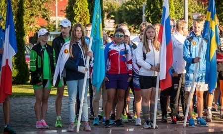 Казахстанцы приняли участие в этапе Кубка мира по лыжероллерам в Латвии