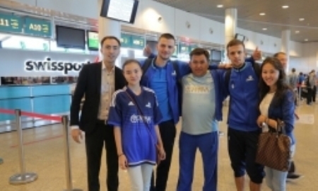 «Астана» отправилась в Беларусь