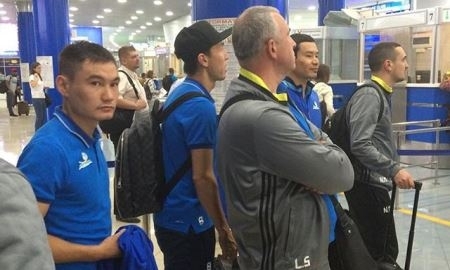 «Астана» прилетела в Минск