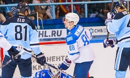 Отчет о матче КХЛ «Сибирь» — «Барыс» 5:1