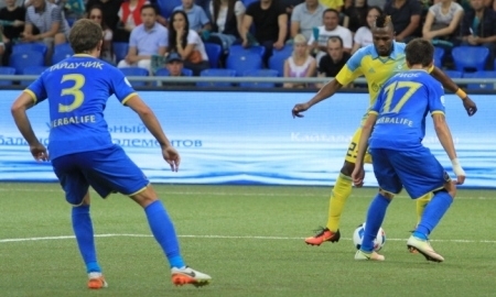 Статистика матча Лиги Европы БАТЭ — «Астана» 2:2