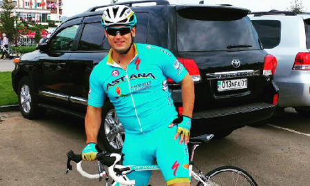 Ильин пересел на велосипед