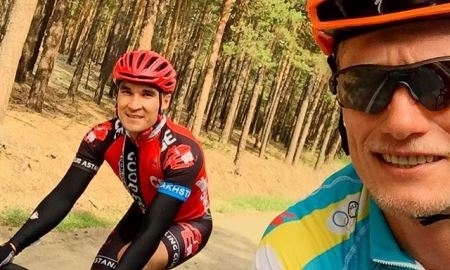 Сапиев поддержал благотворительный велопробег