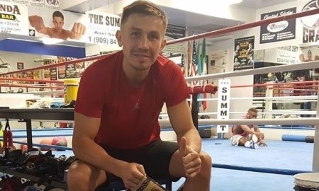 «Jordan» специально для Головкина выпустили боксёрки в национальном стиле