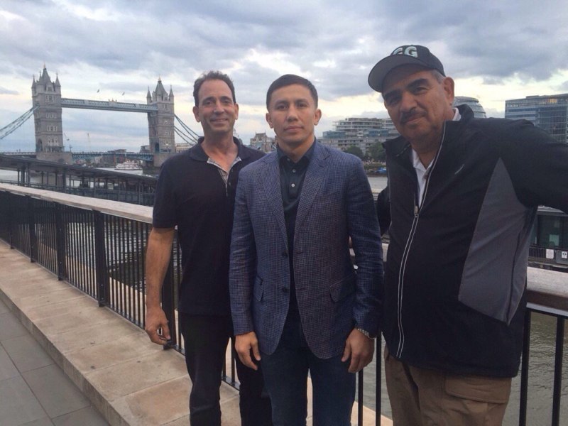 Головкин прилетел в Лондон на пресс-конференцию боя с Бруком