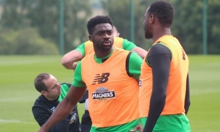 Фоторепортаж с предыгровой тренировки «Селтика»  