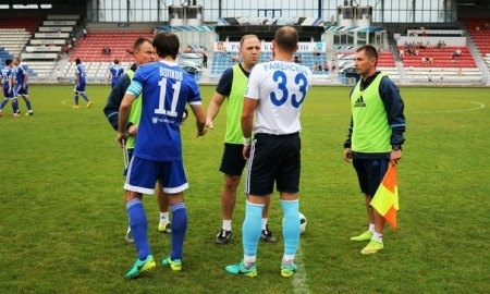 Фоторепортаж с товарищеского матча «Сатурн» — «Окжетпес» 0:3