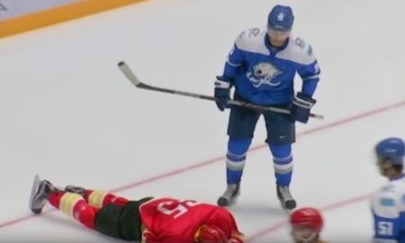 Полное видео драки матча Кубка Президента РК «Барыс» — «Куньлунь Ред Стар» 5:0