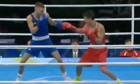 Видео боксерского поединка Олимпиады-2016 Жусупов — Маккормак