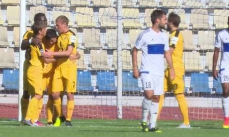 Видео гола Исламхана в матче Премьер-Лиги «Окжетпес» — «Кайрат»