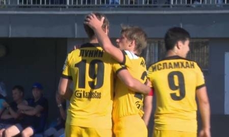 Видео гола Исаэля в матче Премьер-Лиги «Окжетпес» — «Кайрат»