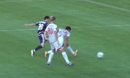 Видео гола Марцваладзе в матче Премьер-Лиги «Актобе» — «Ордабасы»