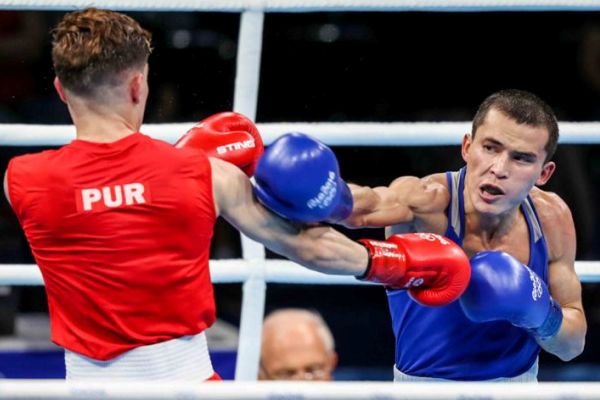 Фото боксерского поединка Олимпиады-2016 Саттыбаев — Окасио