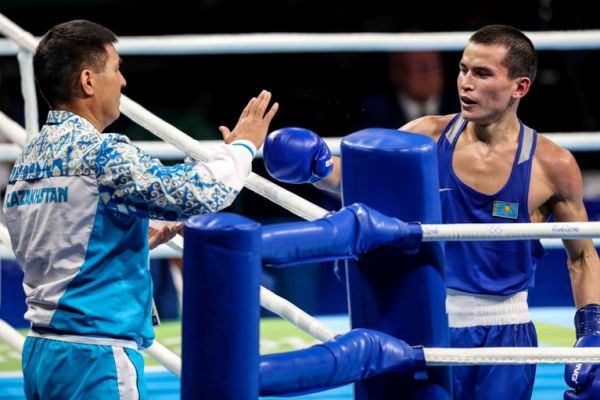 Фото боксерского поединка Олимпиады-2016 Саттыбаев — Окасио