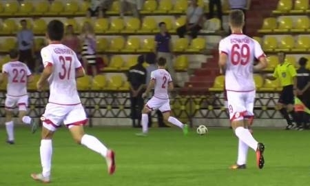 Видео третьего гола Гейнриха в матче Премьер-Лиги «Актобе» — «Ордабасы» 4:4