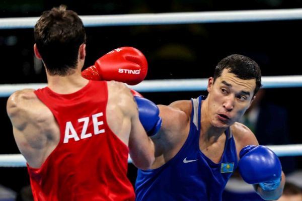 Фото боксерского поединка Олимпиады-2016 Ниязымбетов — Маммадов