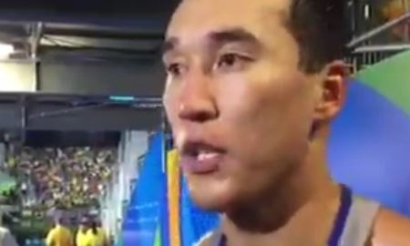 Видео интервью Ниязымбетова после победы в полуфинальном поединке Олимпиады-2016