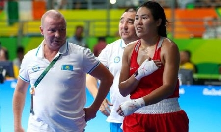 Фото боксерского поединка Олимпиады-2016 Шакимова — Марди