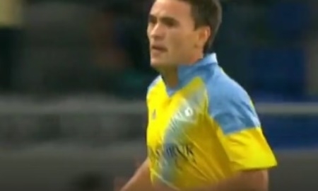 Видео гола Нургалиева в матче Лиги Европы «Астана» — БАТЭ