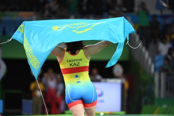 Фото схватки за «бронзу» Олимпиады-2016 Ларионова — Пирожкова