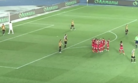 Видео гола Щеткина в матче Премьер-Лиги «Кайрат» — «Актобе» 