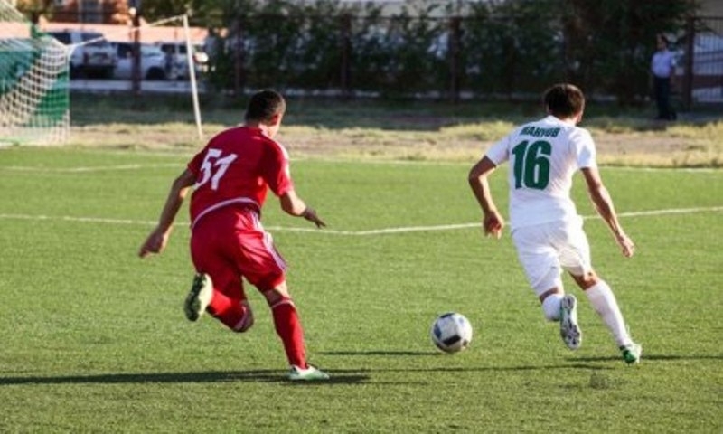 Фоторепортаж с матча Второй лиги «Атырау-U21» — «Акжайык-U21» 1:0