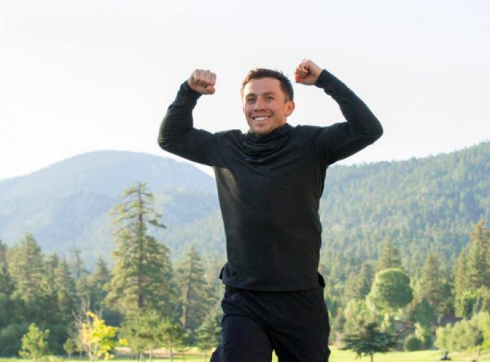 Головкин продолжает подготовку к бою с Бруком