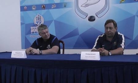 Видео послематчевой пресс-конференции игры Кубка Казахстана «Номад» — «Алтай-Торпедо» 8:4