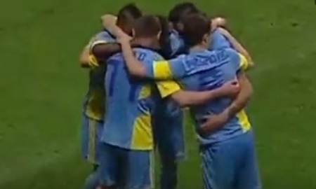 Видео гола Твумаси в матче Лиги Европы БАТЭ — «Астана» 