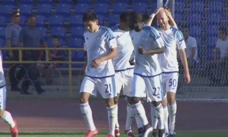 Видео гола Гейнриха в матче Премьер-Лиги «Ордабасы» — «Кайрат»