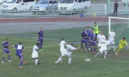 Видео гола Джаловича в матче Премьер-Лиги «Атырау» — «Жетысу» 3:3