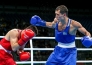 Фото с боксерского поединка Олимпиады-2016 Жакыпов — Дусматов