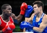 Фоторепортаж боксерского поединка Олимпиады-2016 Елеусинов — Сиссоко