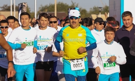 Призеры Олимпиады-2016 приняли участие в «Астана Марафоне»