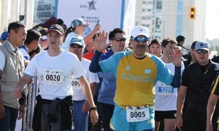 Масимов финишировал в Астана Марафоне