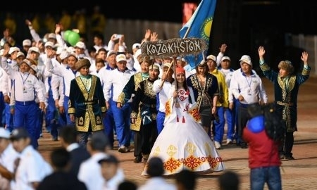 Казахстанские борцы завоевали почти все «золото» на Играх кочевников