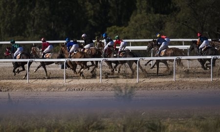 Казахстанский скакун победил на скачках на Играх кочевников
