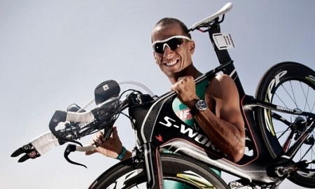 Масимов встретился с легендарным триатлонистом Маккормаком