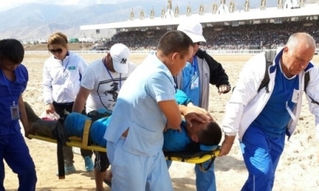 Врачи озвучили диагноз казахстанского спортсмена, пострадавшего на Играх кочевников