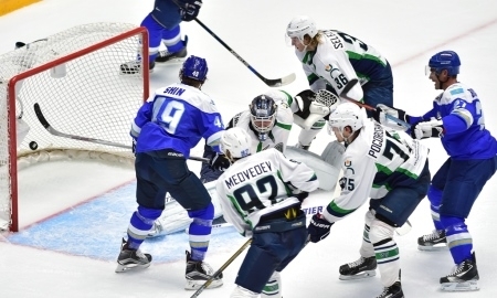 Отчет о матче КХЛ «Барыс» — «Югра» 3:2