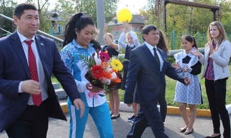Бронзовый призер Олимпийских игр Шакимова приехала в родной город
