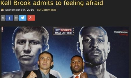 «Выход на бой против GGG для Брука сродни мазохизму за хорошие деньги». Обзор зарубежных СМИ перед боем Келл Брук — Геннадий Головкин