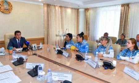 Награды и премии вручили казахстанским олимпийцам в Северо-Казахстанской области