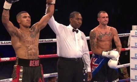 Бенн победил Дакера в вечере бокса Головкин — Брук 