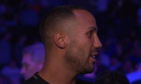 Дигейл присутствует на вечере бокса Головкин — Брук