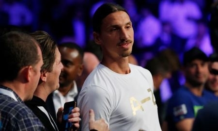 Ибрагимович присутствует на бое Головкин — Брук