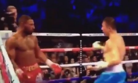 Видео последних минут боя Головкин — Брук